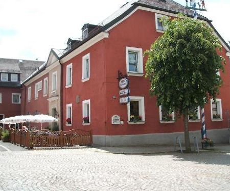 Gasthof Rotes Ross Zell im Fichtelgebirge Buitenkant foto